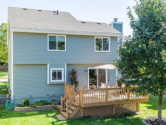 Fenced in spacious backyard