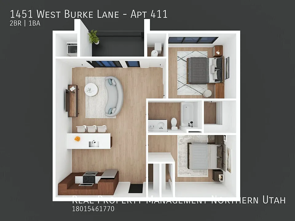 1451 W Burke Ln #411