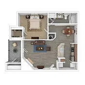 Floor plan Delaney Classic