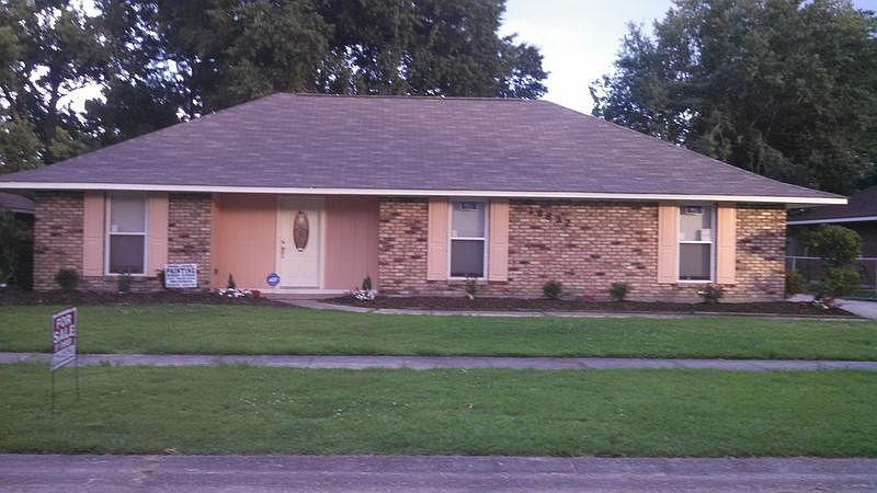 View from front of house