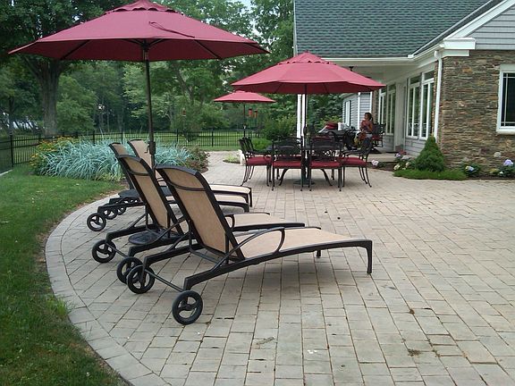 Patio for entertaining