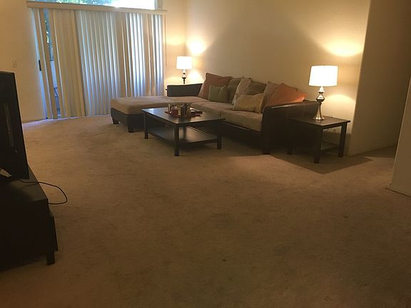 Entry foyer with closet, HUGE living room. Walk-out balconc