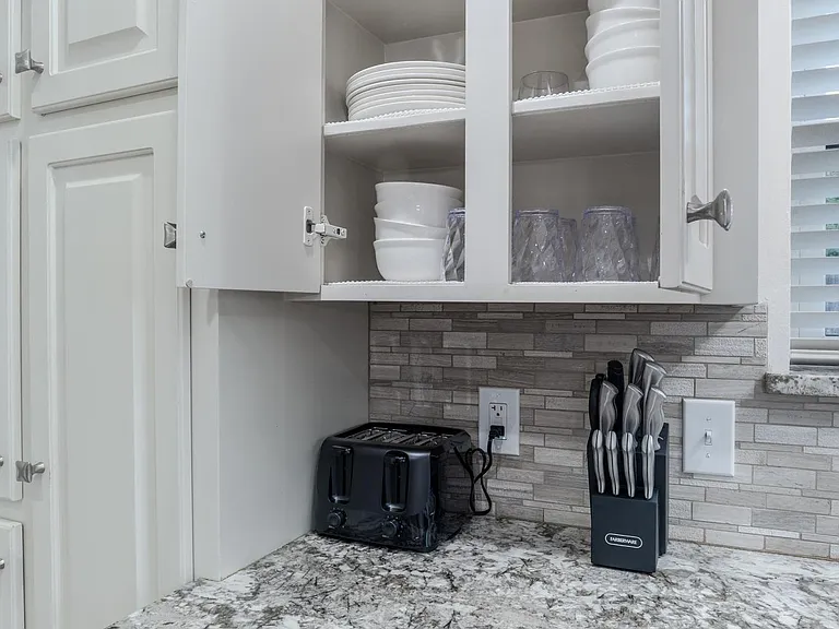 Ready to cook? We have a fully stocked kitchen.