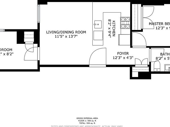 2nd image of 230 W 113th St APT 1D