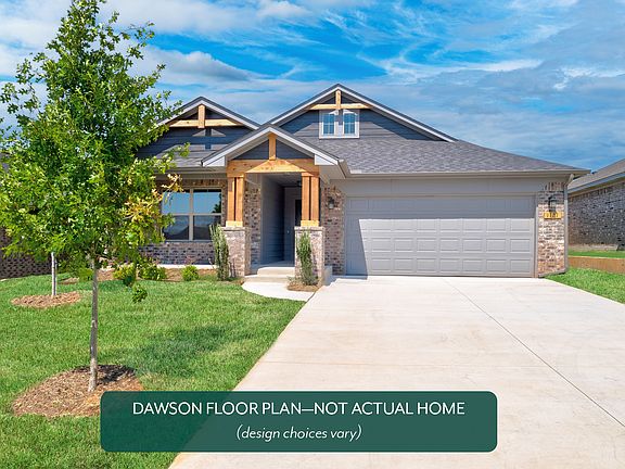 New Home Guthrie OK- Dawson Plan