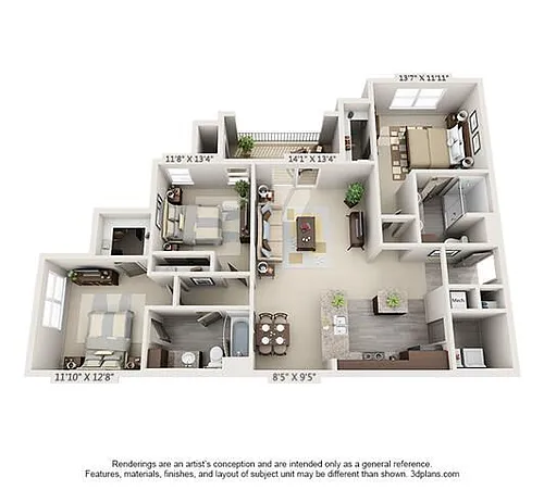 Floor plan C1