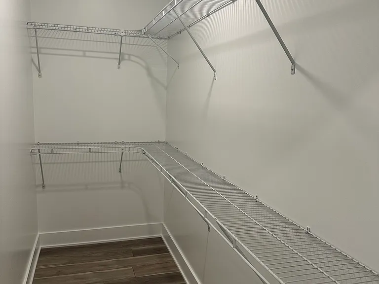 Master walk-in closet