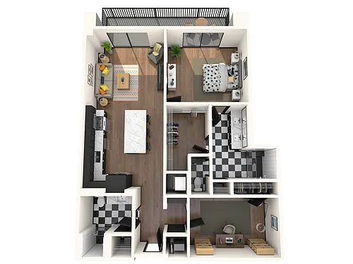 Floor plan B1
