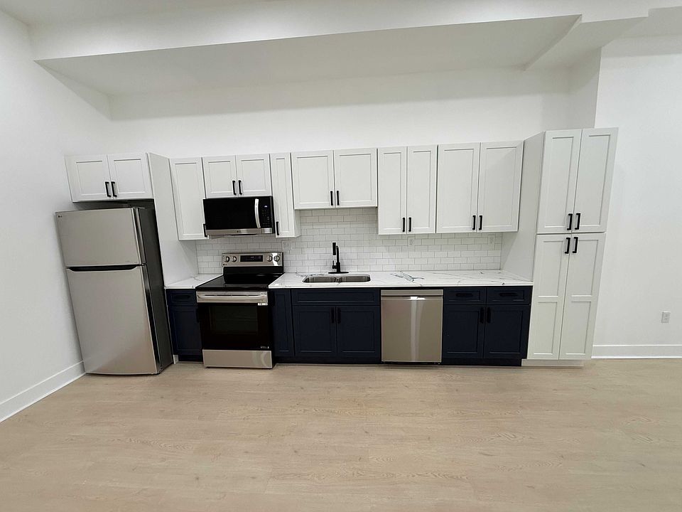 Stainless steel appliances.