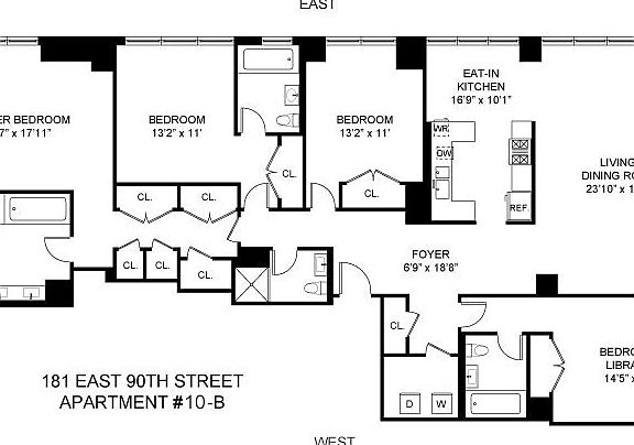 2nd image of 181 E 90th St #B10