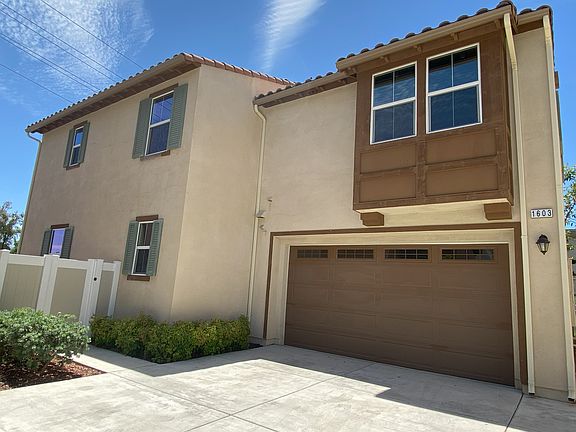 Back view and garage