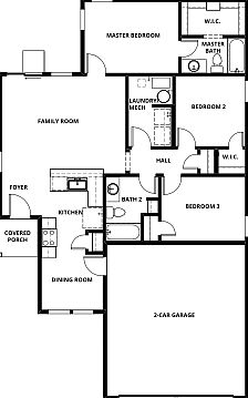 The Anoka floor plan