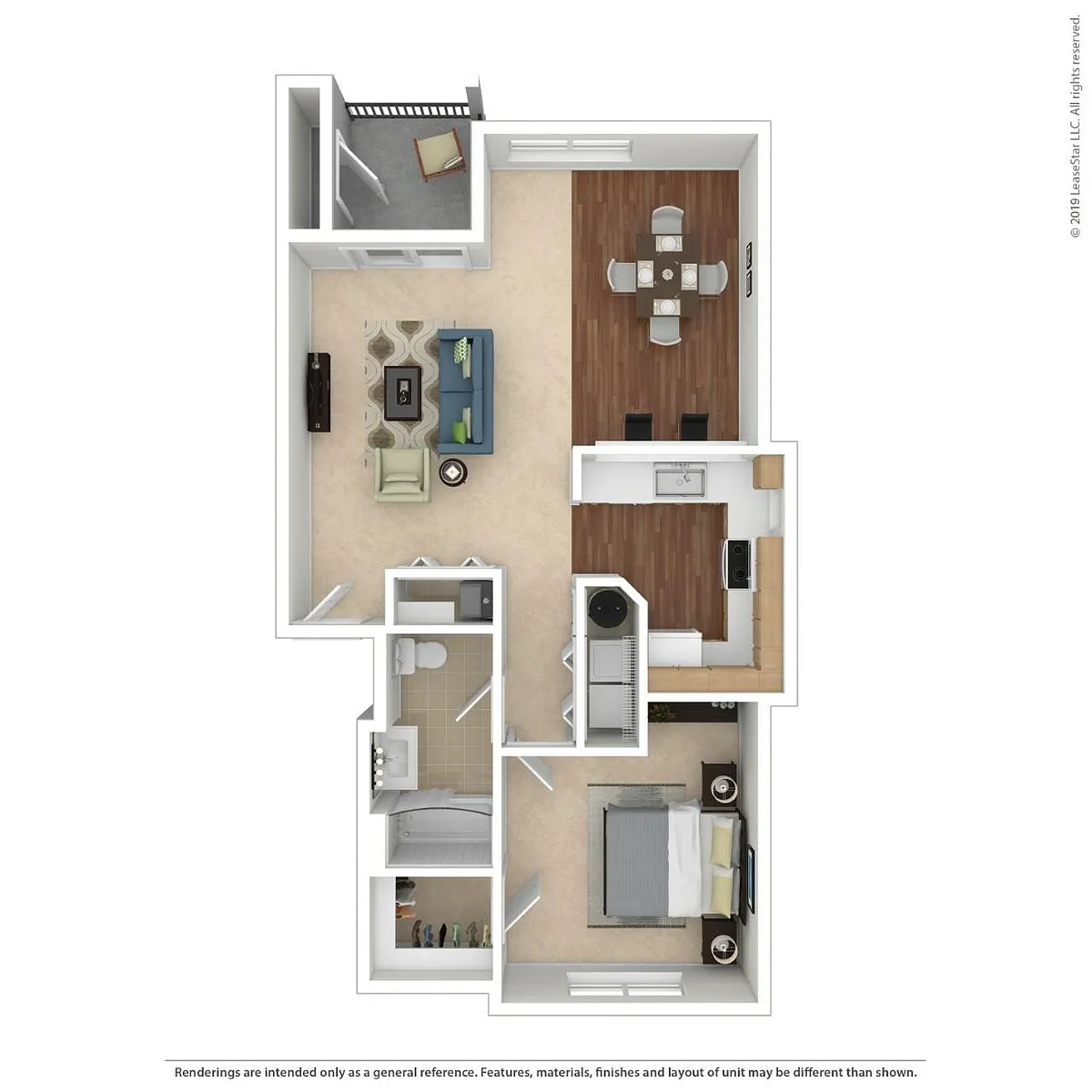 Floor plan 1x1A3