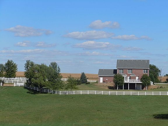 View of backyard and house