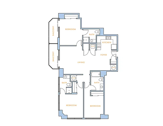 Floor plan G (East)