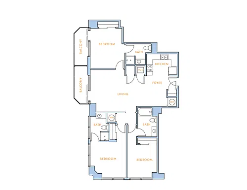 Floor plan G (East)