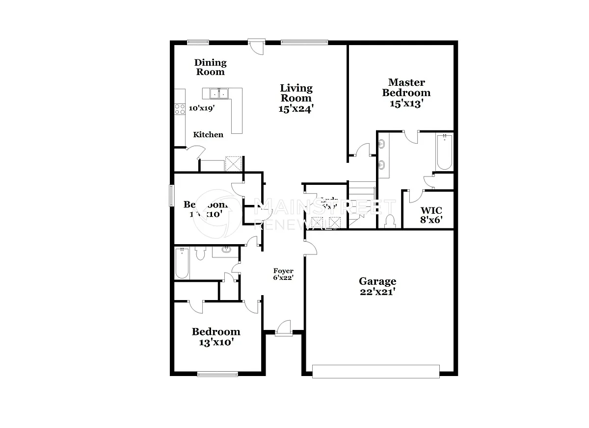 Floor Plan - 4389 Lochurst Dr