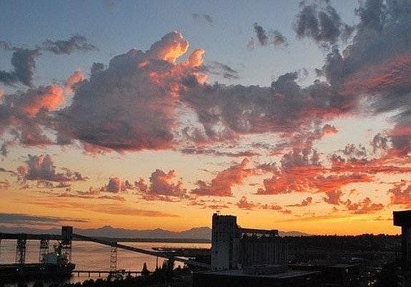 View from balcony of living room