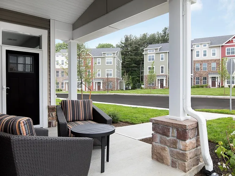Townhome exteriors