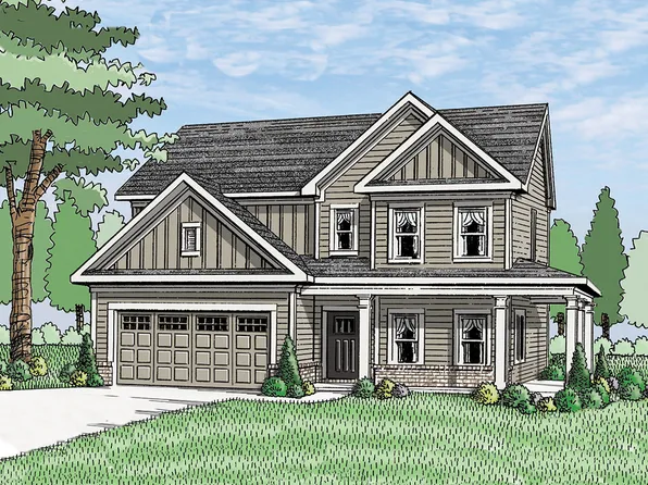 (SC)The Hunter | Front Entry Plan, Cherokee Knoll