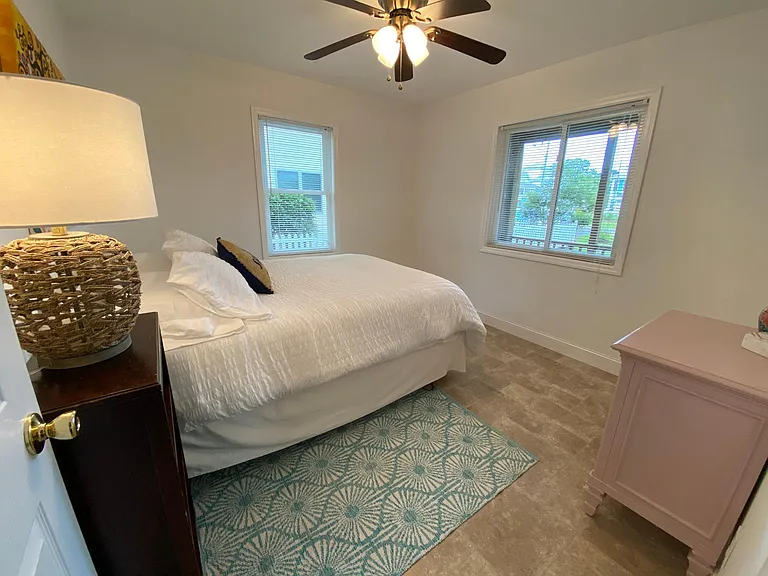 First floor bedroom with Queen bed