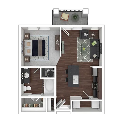 Floor plan E1