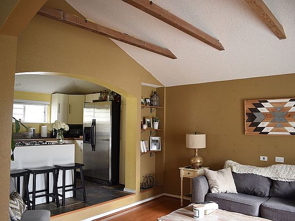 living & kitchen