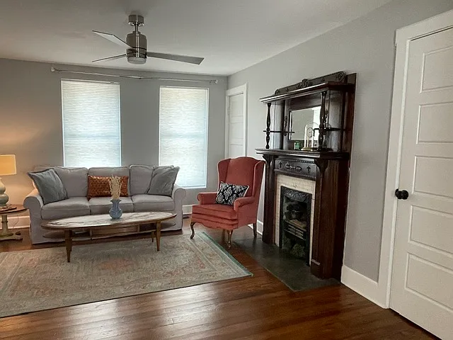 Fireplace & Storage