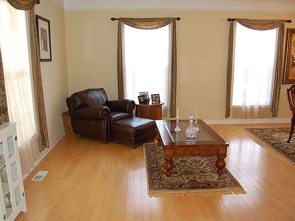 The living room is a great place for entertaining guests.