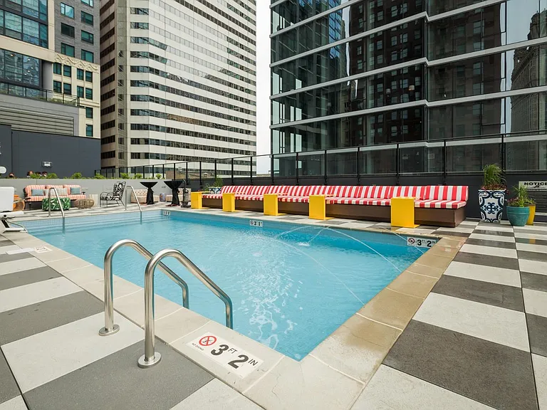 63 E Lake Apartments Indoor Sky Park Pool