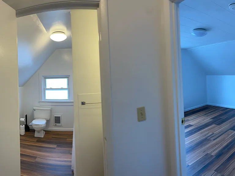 bathroom and bedroom