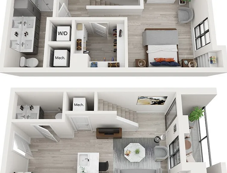 A4-TH floor plan THE WINSTON