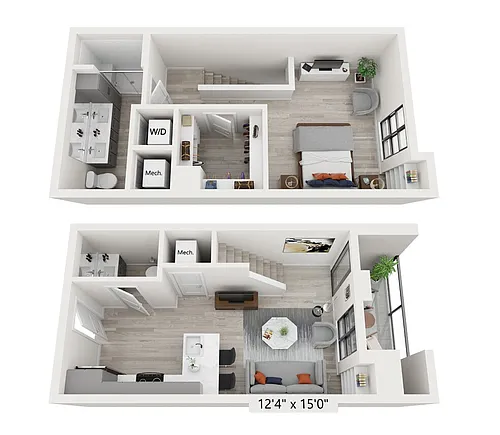 Floor plan A4-TH