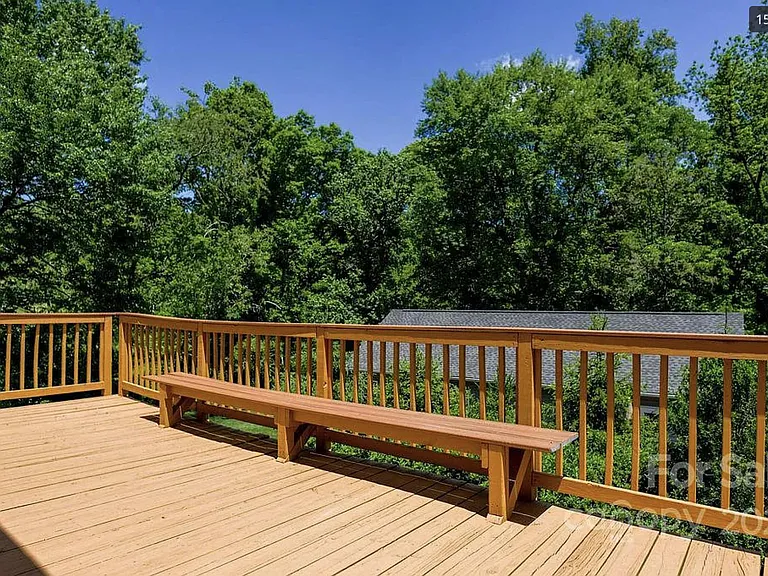 Enjoy your morning joe on the back deck.