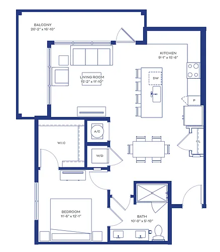 Floor plan The Whitaker