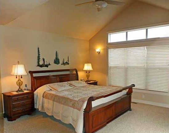 Vaulted Master Suite!