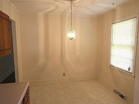Eat-In Kitchen with new vinyl floor and new paint