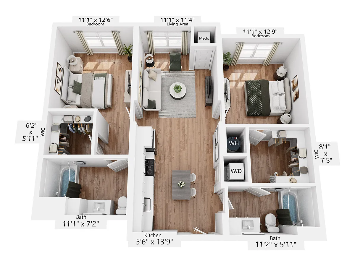 Floor plan B2