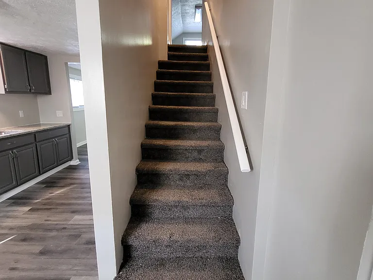 Stairs to the master bedroom