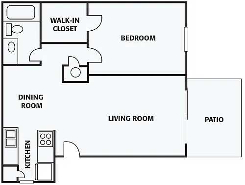 Floor plan 1/1 L
