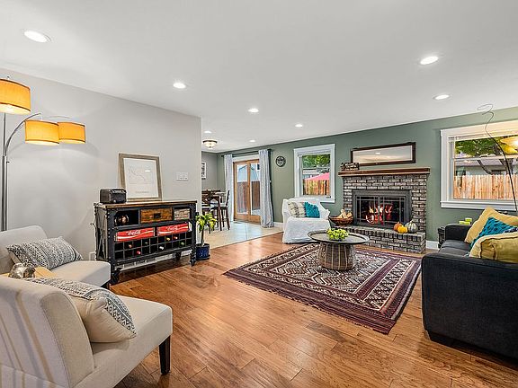 wood burning fire place
