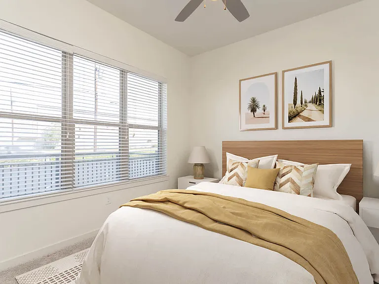 Carpeted Bedroom