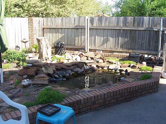 Pond and Waterfall