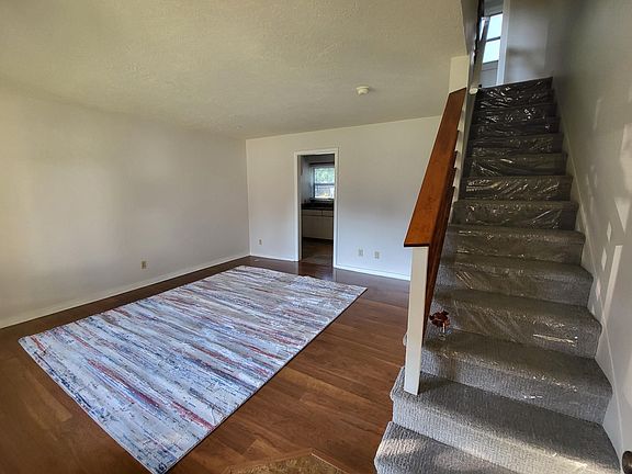 family room and stairs to second floor