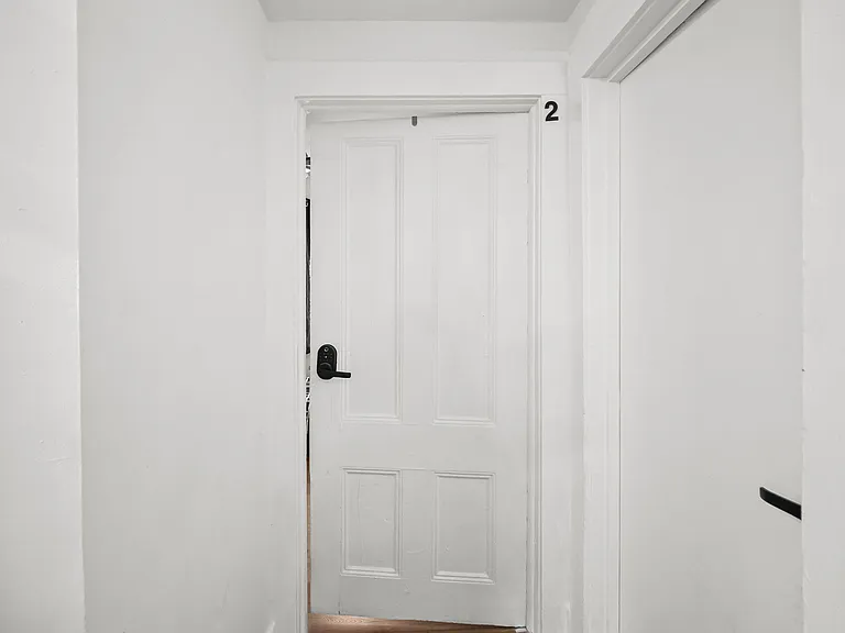 Room 2 with personal keypad lock on door