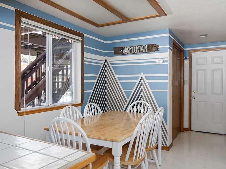 Downstairs dining table 1 of 2