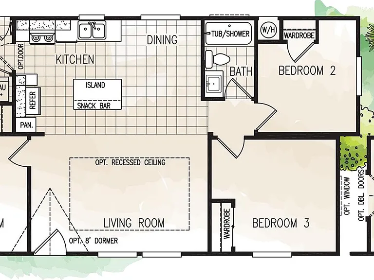 Floorplan of the house