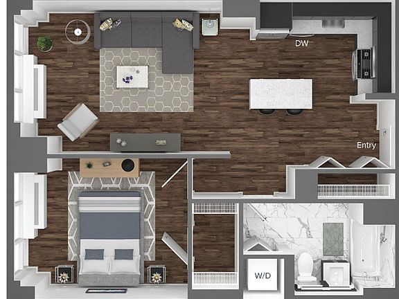 2nd image of 22 E 1st St APT 406