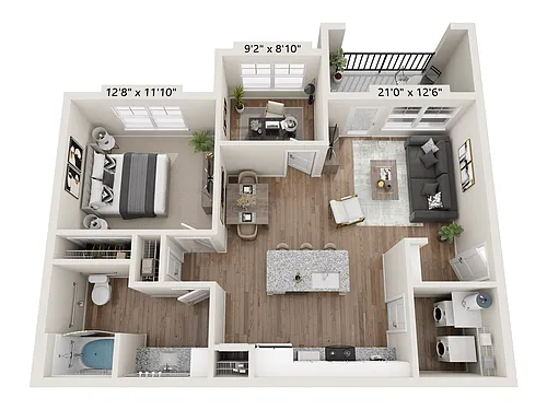 Floor plan A32
