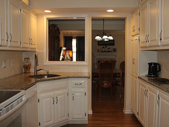 View into dining room
